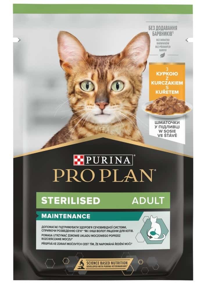 PURINA Pro Plan Cat Sterilised kurczak 85 g