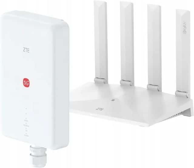 Router ZTE G51F 5G MC7510, Biały