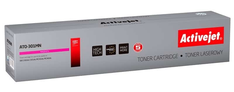 Activejet ATO-301MN Toner, czerwony, 1500 stron