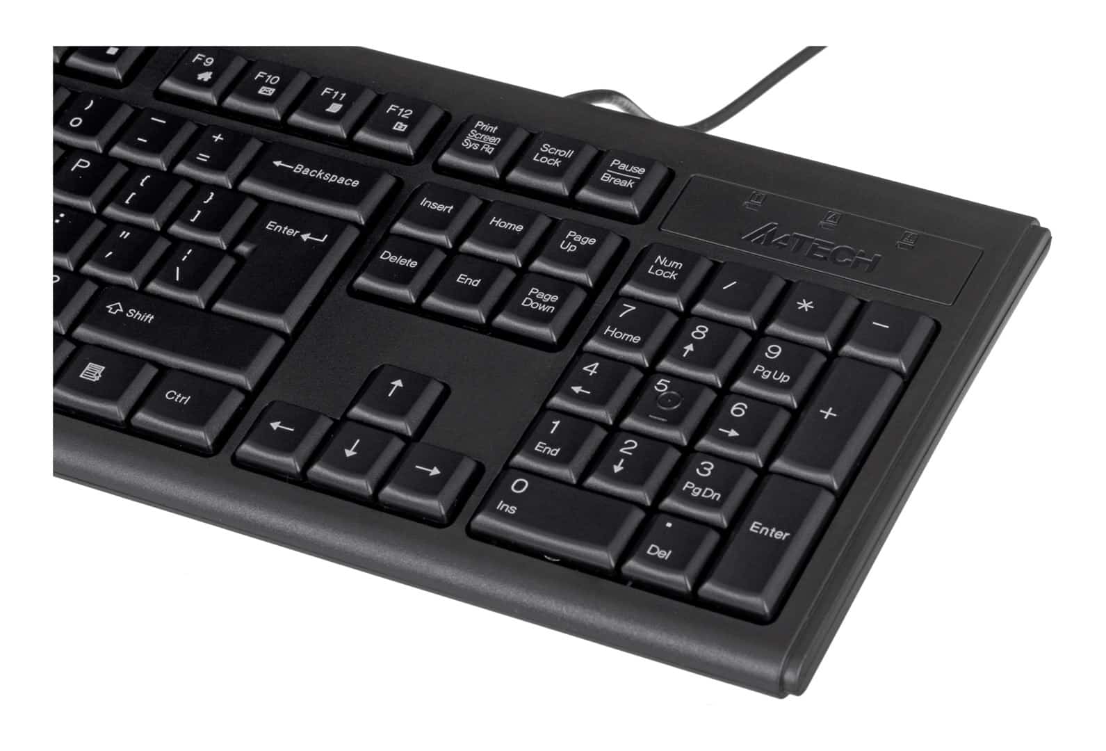 Klawiatura membranowa A4Tech KR-83, czarna
