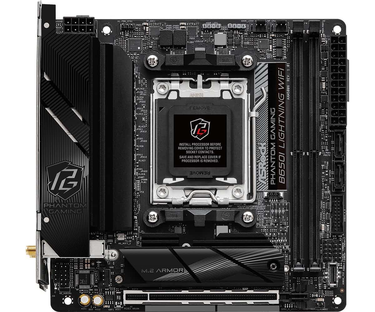 Płyta główna Asrock B650I LIGHTNING WIFI Socket AM5
