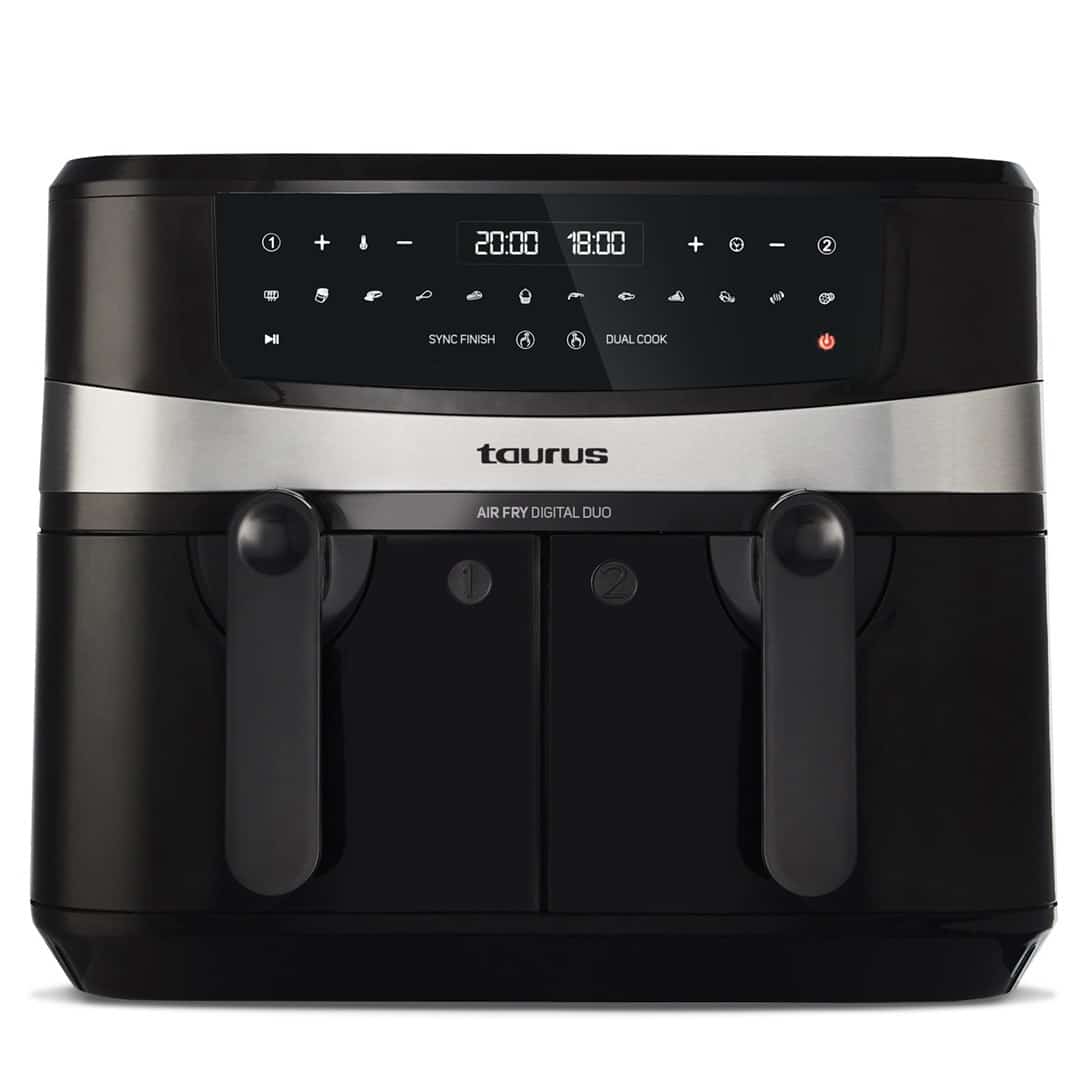 Frytkownica Taurus Air Fry Digital Duo 9L, 2200W, 12 Programów
