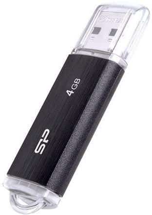Pendrive Silicon Power Ultima U02 4GB, czarny