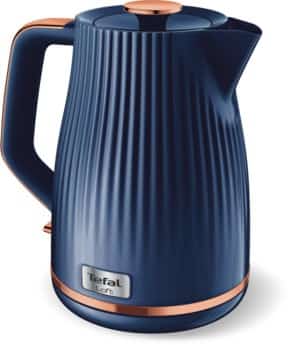 Czajnik elektryczny TEFAL KO 2514, 1,7 l, niebieski, bezprzewodowy