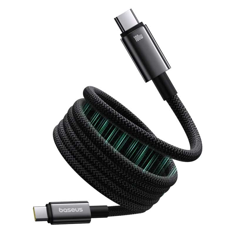 Kabel Baseus Tungsten magnetyczny USB C-USB C 100W