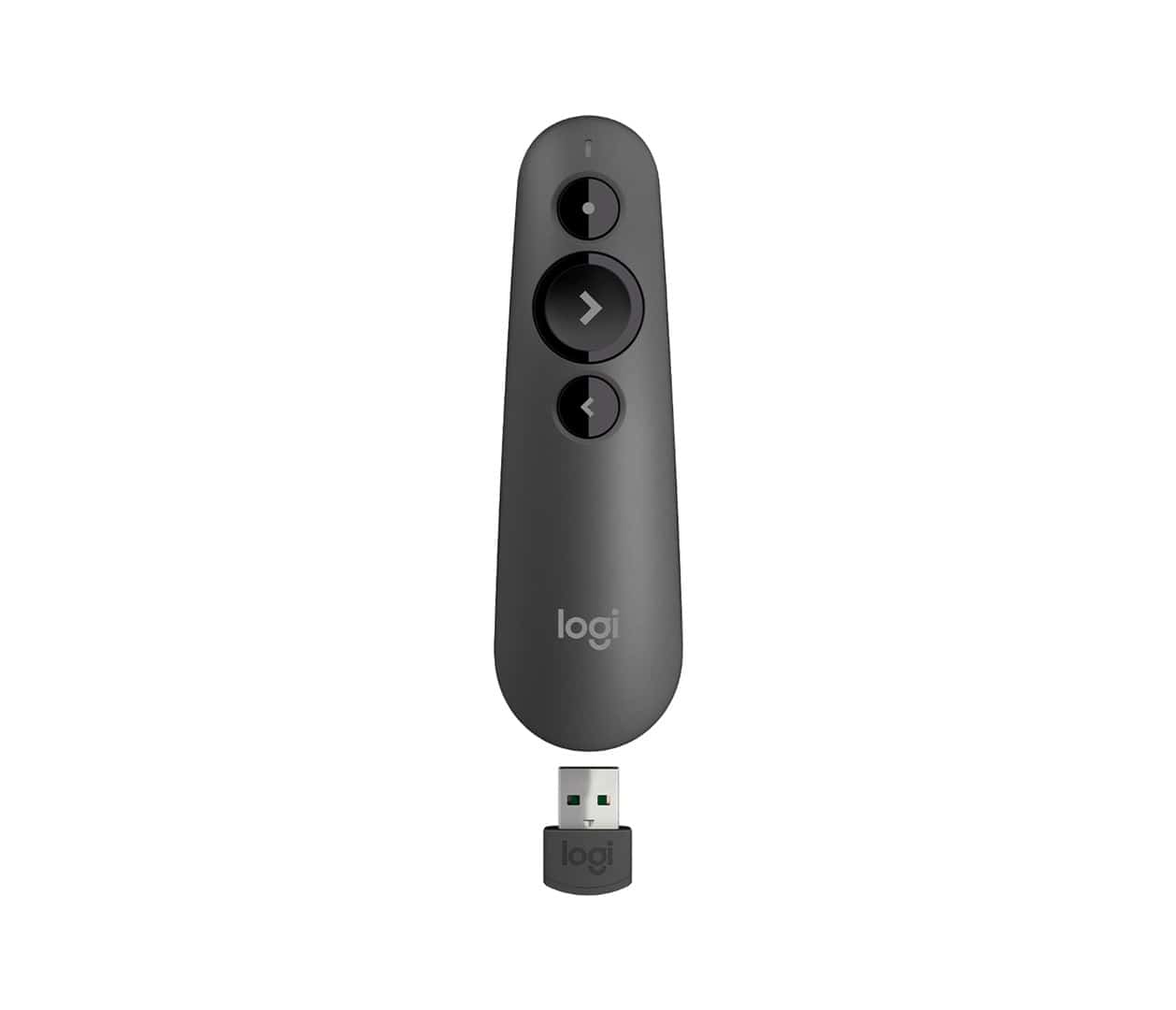 Prezenter Logitech R500 Graphite - Czerwony Laser