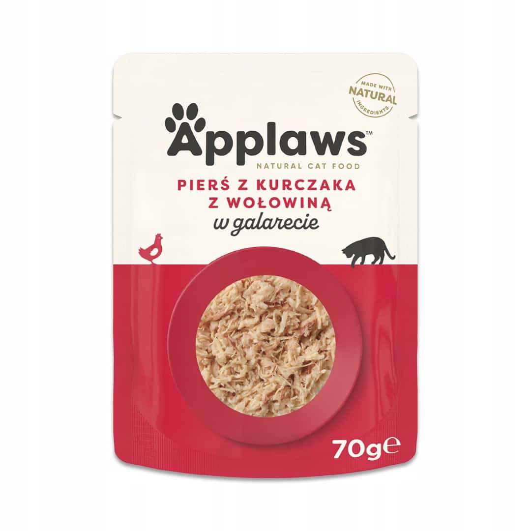 APPLAWS CAT Kurczak z Wołowiną 70g