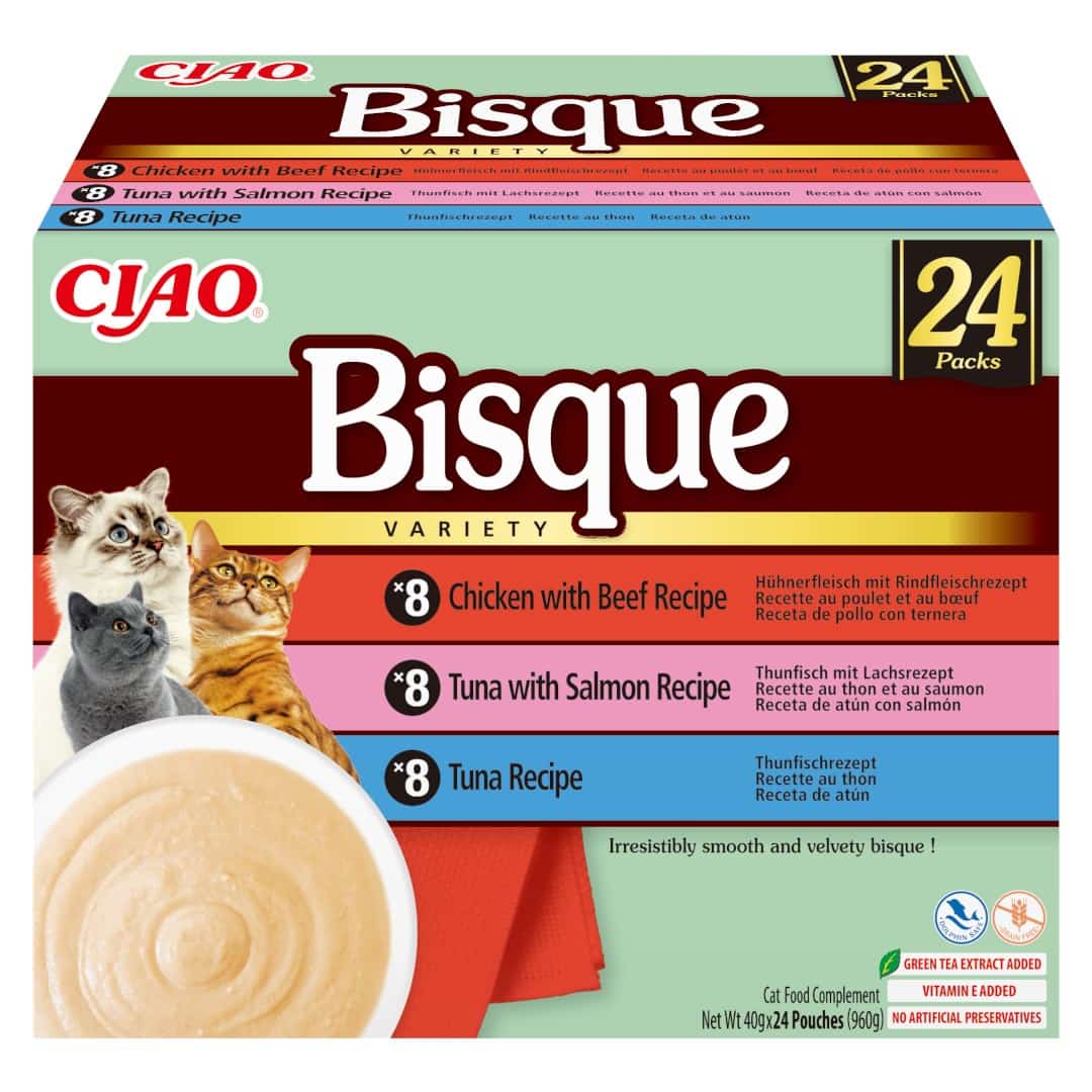 INABA CAT CIAO BISQUE - Mix Smaków 24x40g
