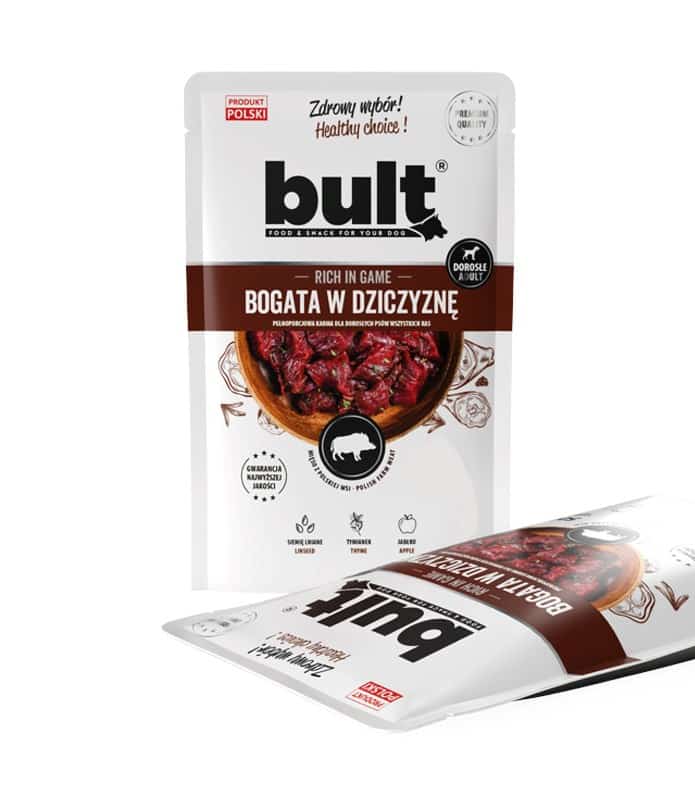 Mokra karma BULT z dziczyzną 100g