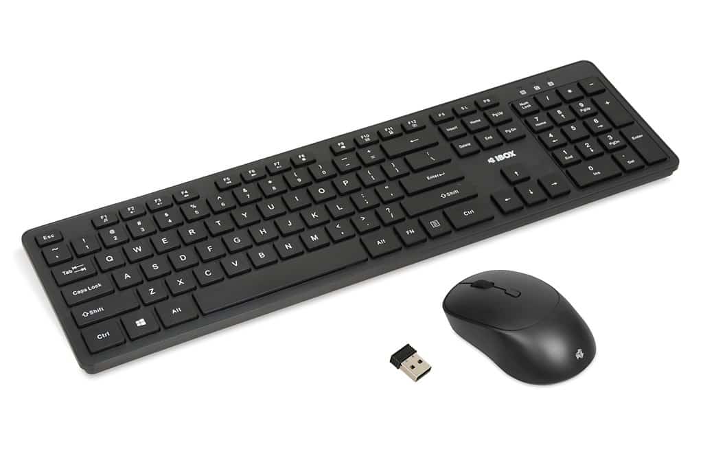IBOX Zestaw Bezprzewodowy Klucz + Mysz Workstation Pro Kit