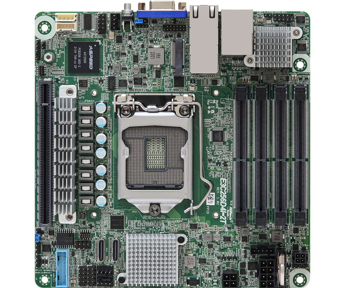 Płyta główna ASRock E3C256D4I-2T LGA1200 Intel Xeon