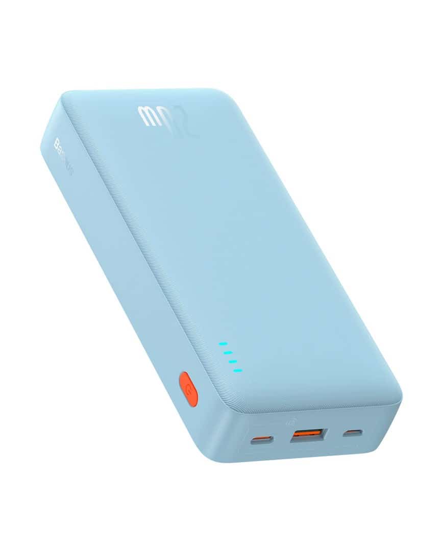 BASEUS POWERBANK AIRPOW 20000MAH 20W Niebieski