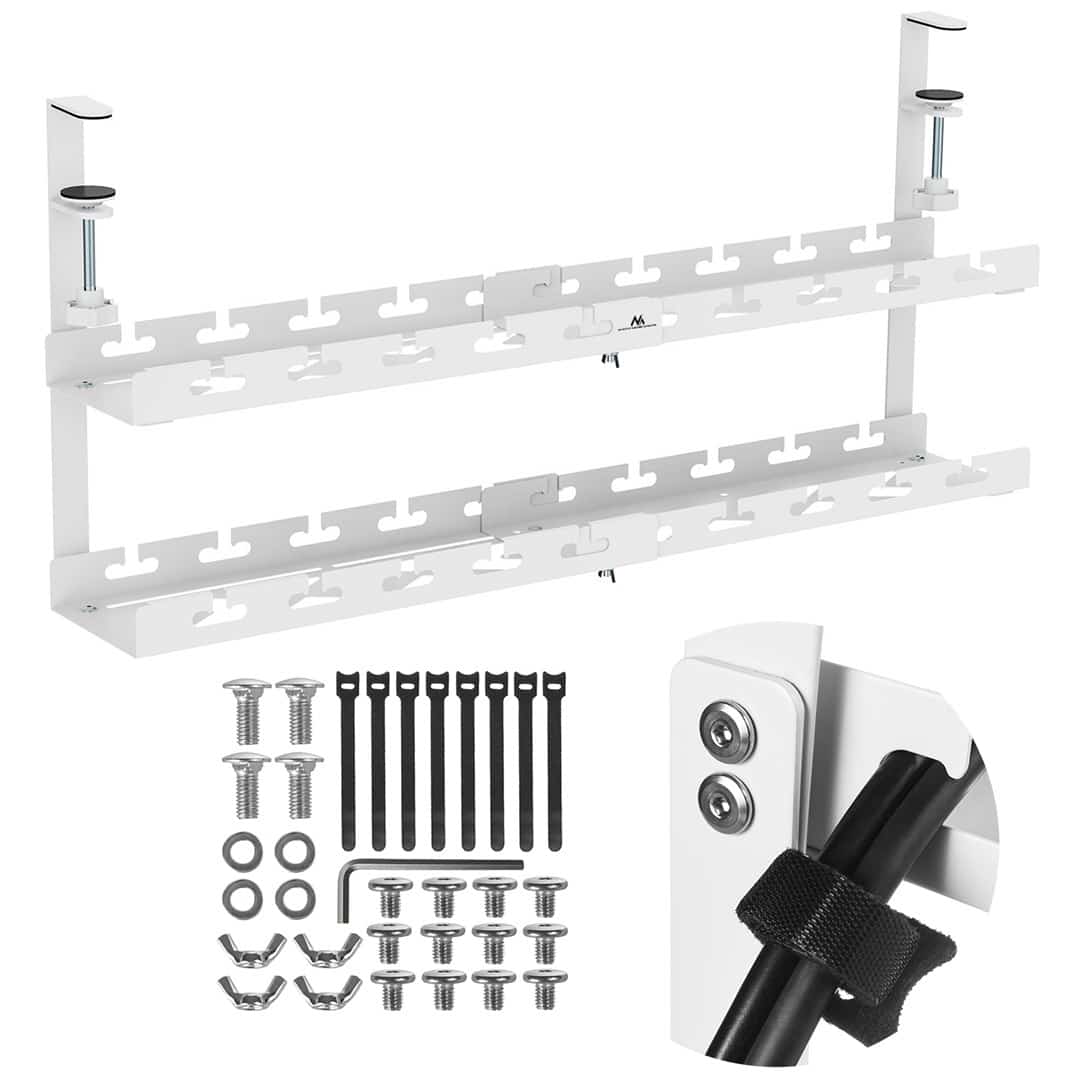 MACLEAN MC-102 Organizator na Kable, 2 Poz leveli