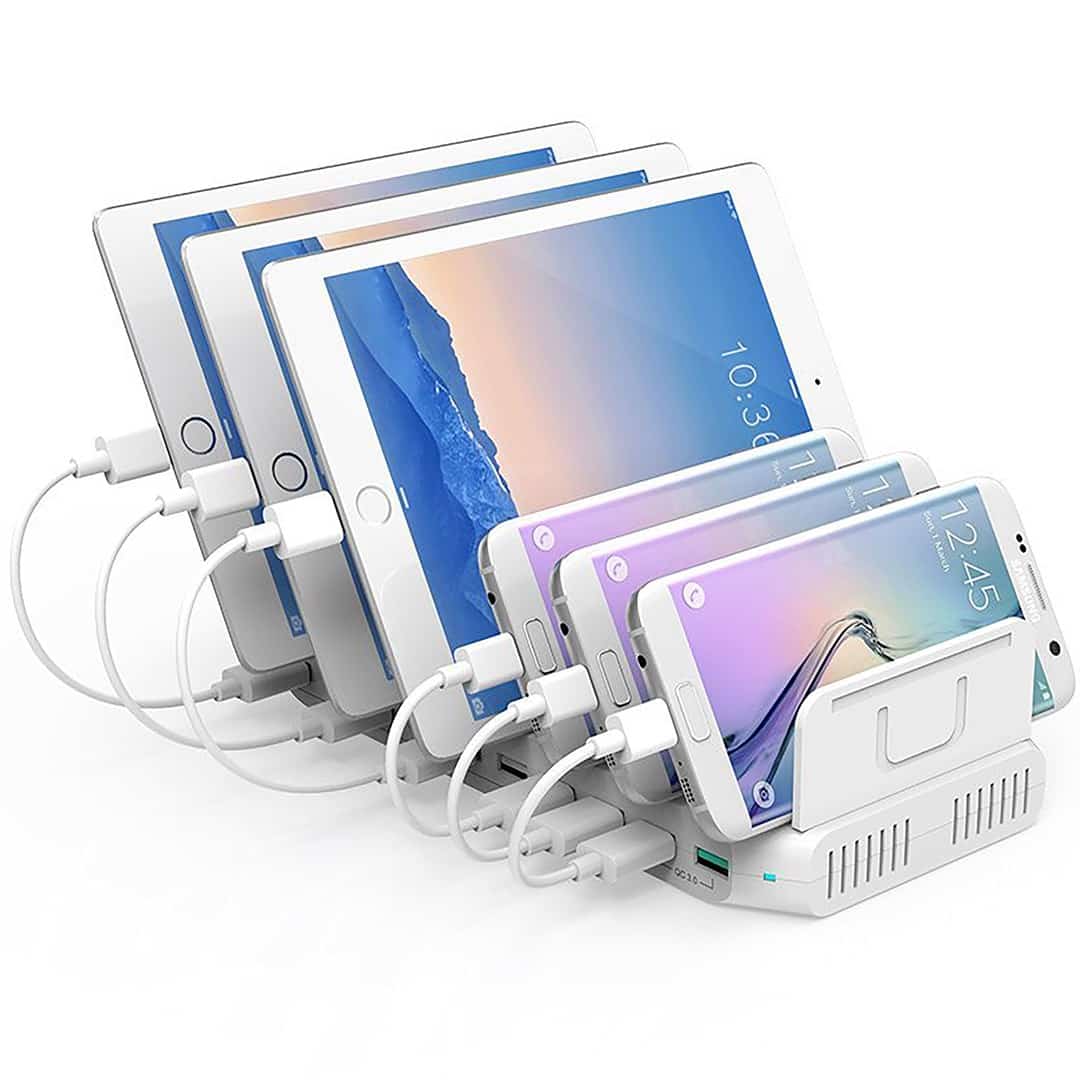 UNITEK STACJA ŁADUJĄCA 10X USB Z QC3.0 Y-2190A