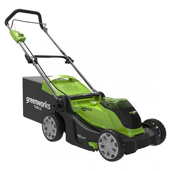 40V Kosiarka 41cm GREENWORKS G40LM41K4 - Zestaw