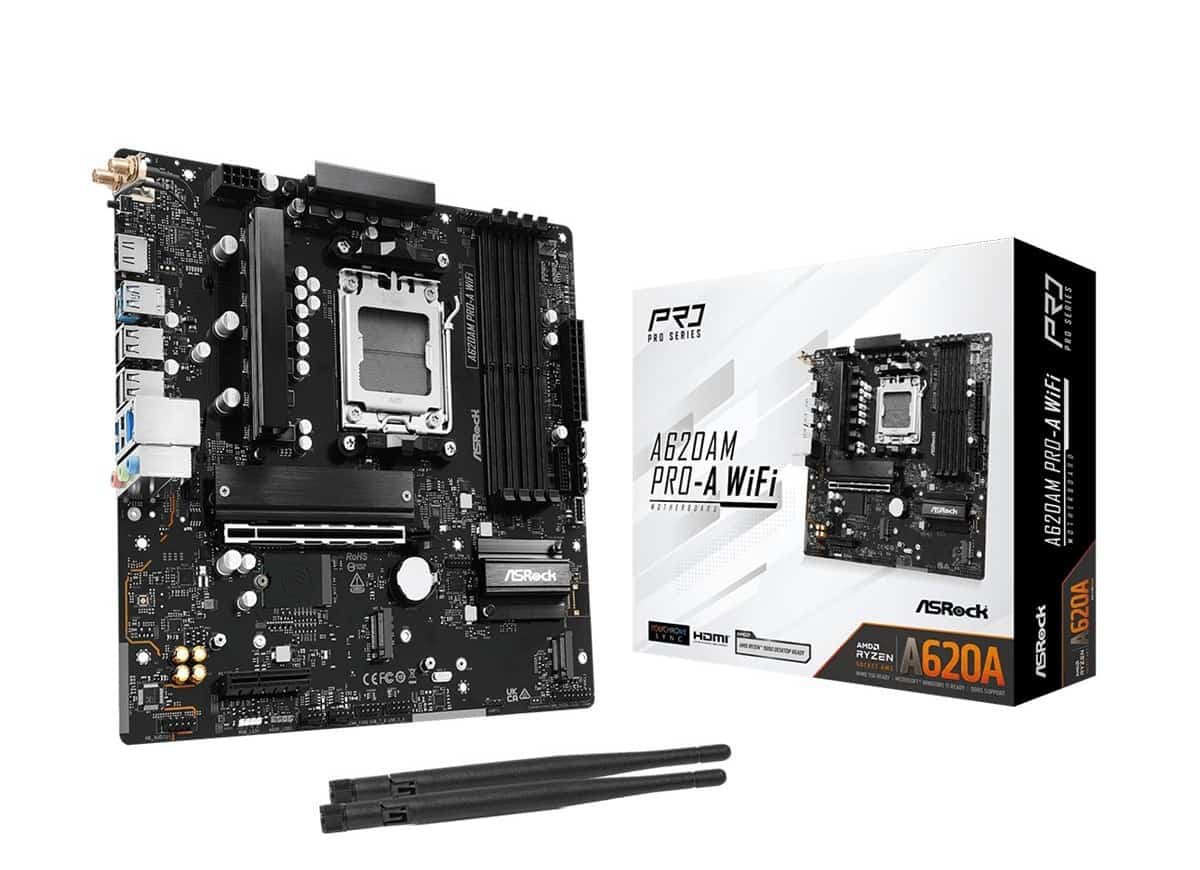 Płyta główna ASRock A620AM PRO-A WiFi AM5