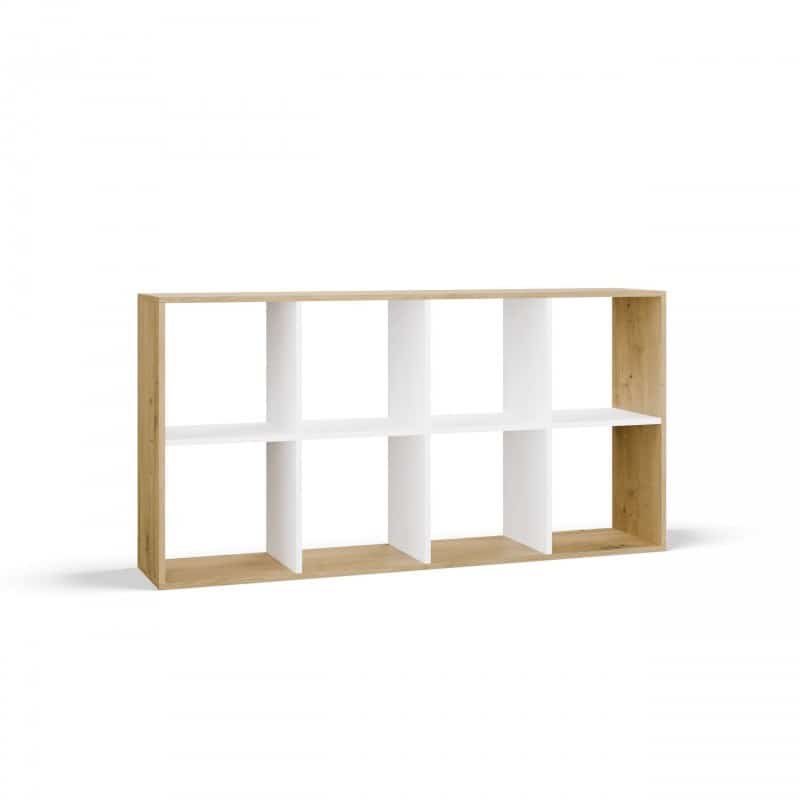 REGAŁ MALAX 2X4 ARTISAN/BIEL