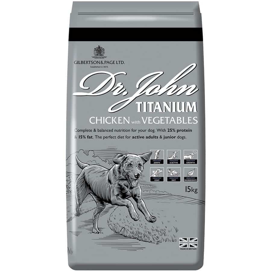 Dr John Titanium 15kg - Karma Sucha dla Dorosłych