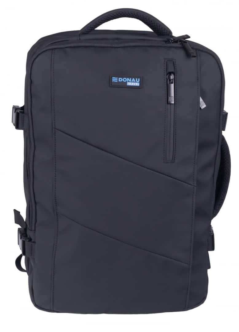 DONAU TRAVEL Plecak Prague, 32l, USB, czarny