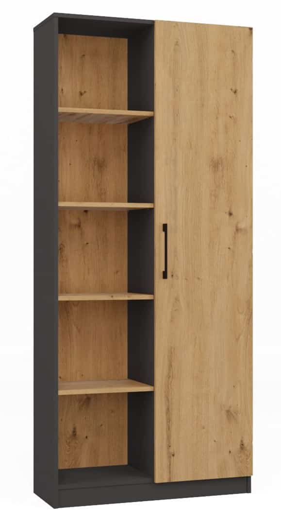 REGAŁ 80CM ANT/ART KOMPLET 10 Półek
