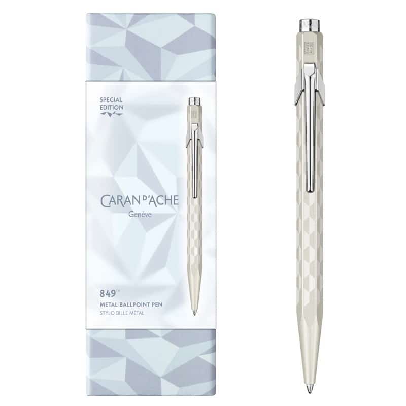 Caran d’Ache Długopis 849 Alpine Frost, Biały