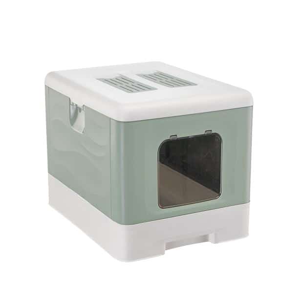 FERPLAST SAHARA TOILET GREEN - Kuweta Dla Kota