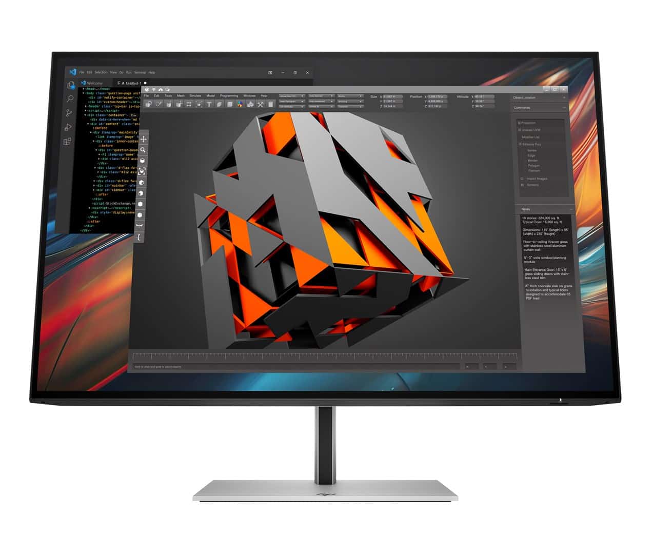 MONITOR HP LED 24”S7 Pro 724pu 100Hz