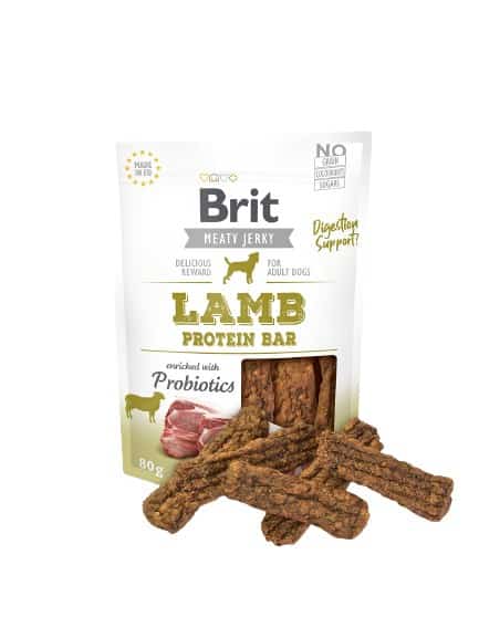 Brit Jerky Lamb Protein Bar - 80g