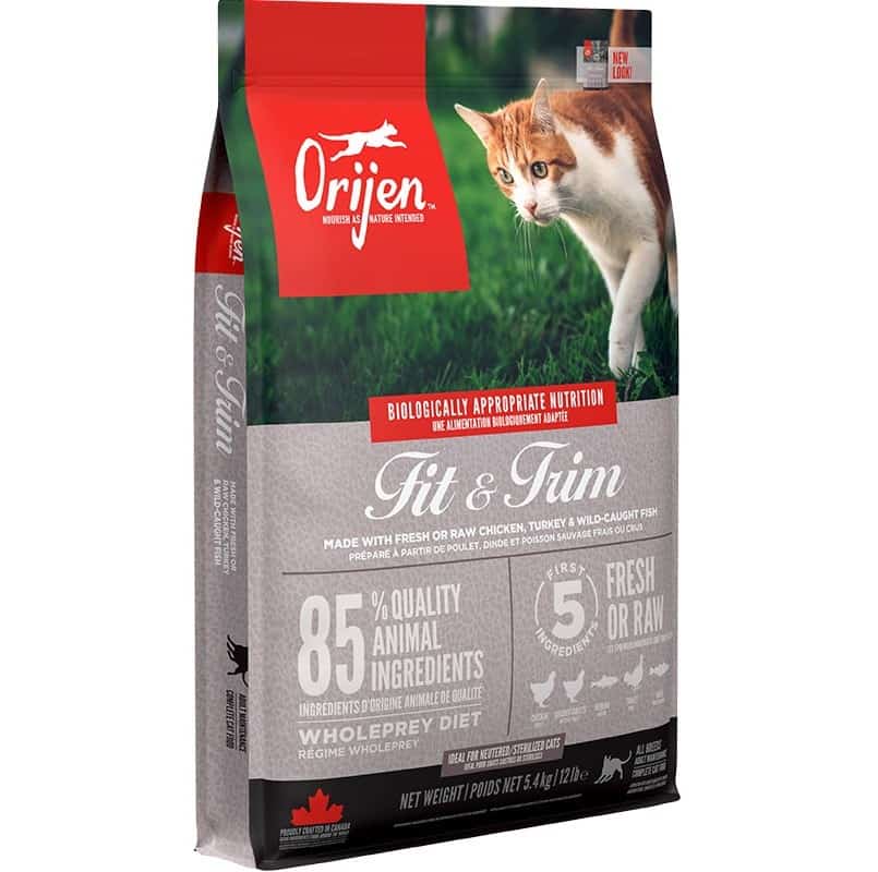 ORIJEN Cat Fit & Trim 5,4kg - Bezzbożowe, Bezglutenowe