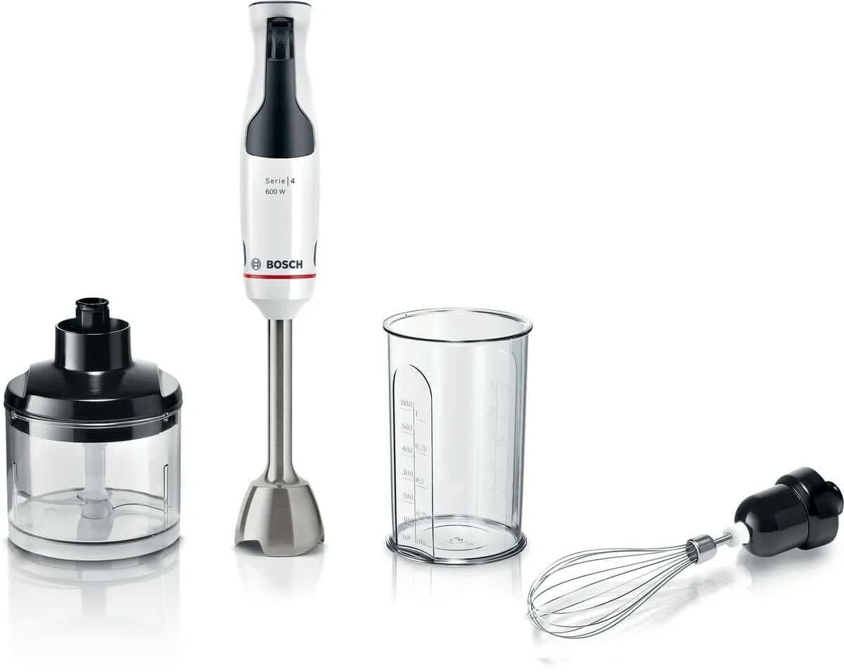 Blender ręczny BOSCH MSM 4W221 czarny-biały