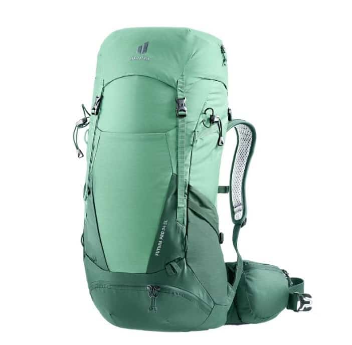 Plecak turystyczny Deuter Futura Pro 34 SL, Zielony