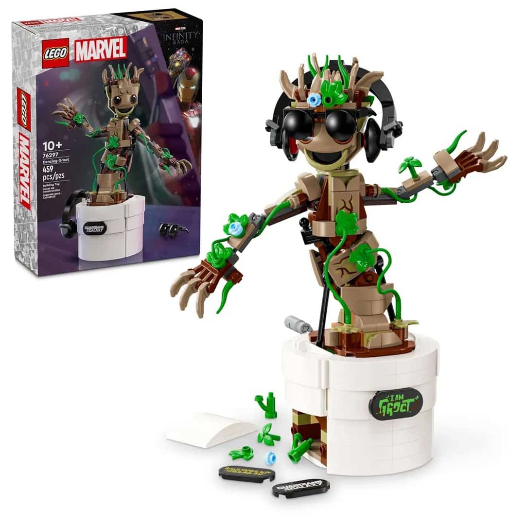 LEGO Marvel Super Heroes - Tańczący Groot 459 Elementów