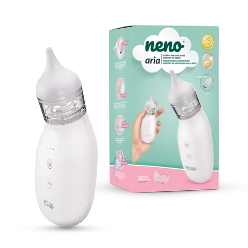 NENO ASPIRATOR DO NOSA ARIA - Biały, 2 Kónącwki