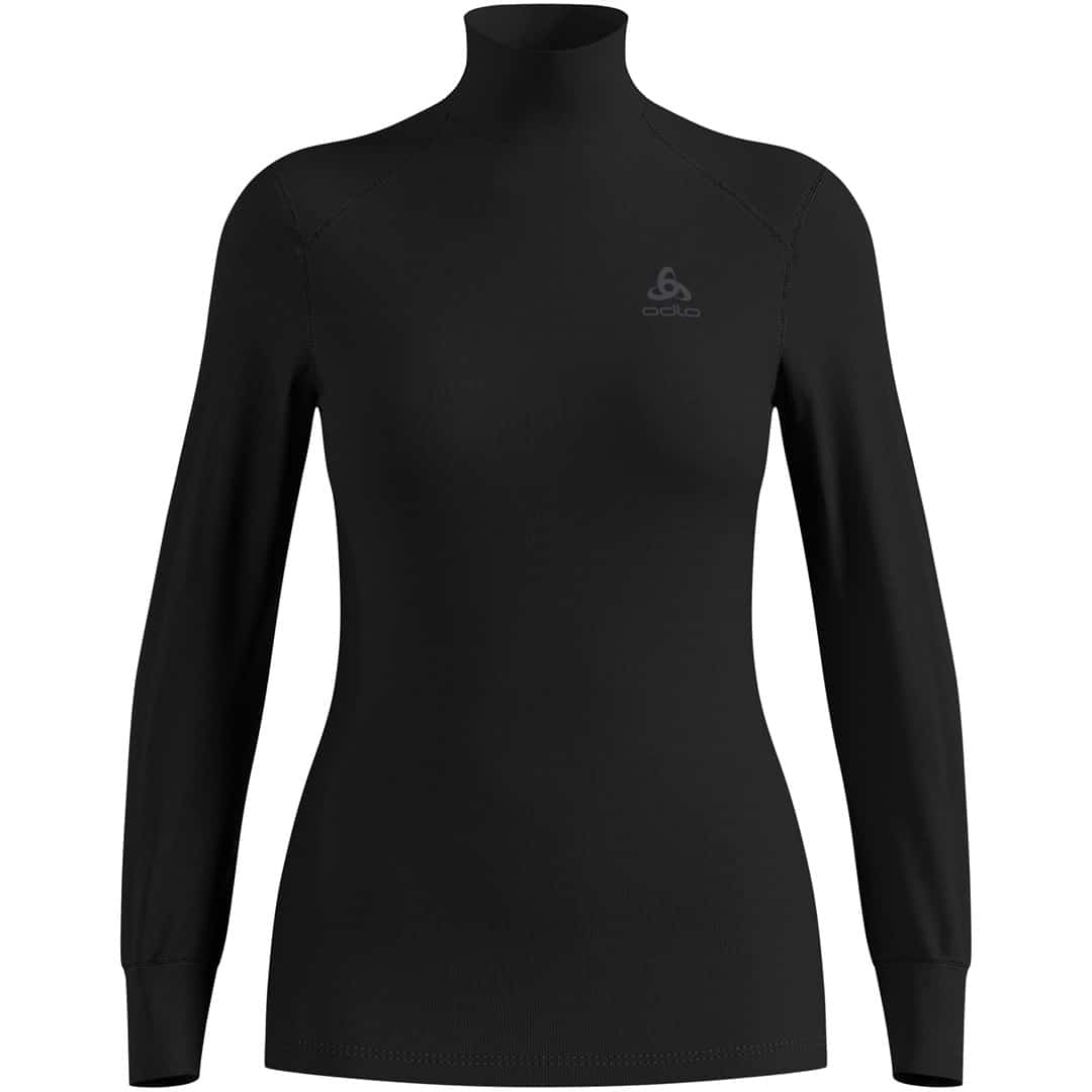 Koszulka termoaktywna Odlo BL TOP Active Warm Eco S, czarna