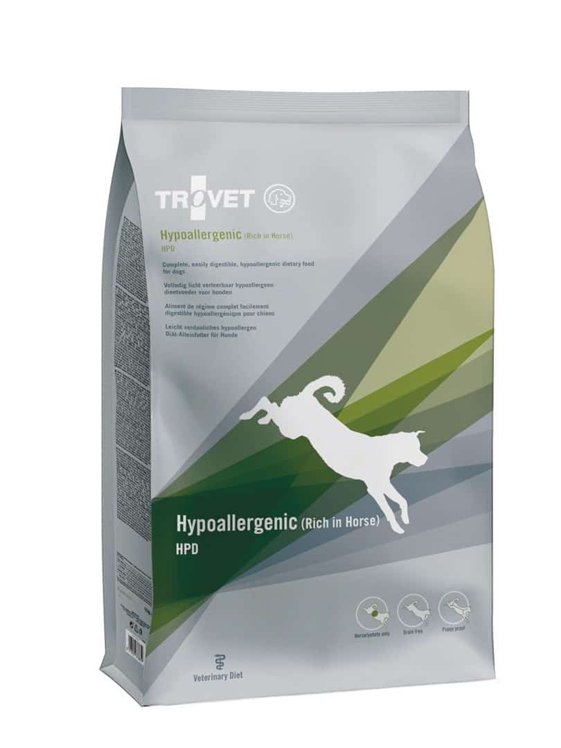 Trovet HPD Horse Pies 3 kg - Bezglutenowe, Bez Cukru, Bez Soi