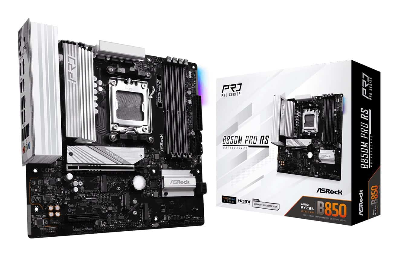 Płyta główna ASRock B850M Pro RS Socket AM5