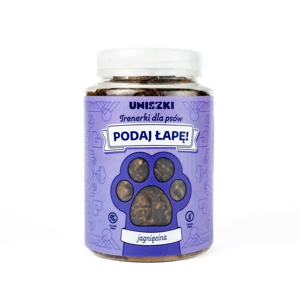 UNISZKI Trenerki jagnięcina 210g dla psa