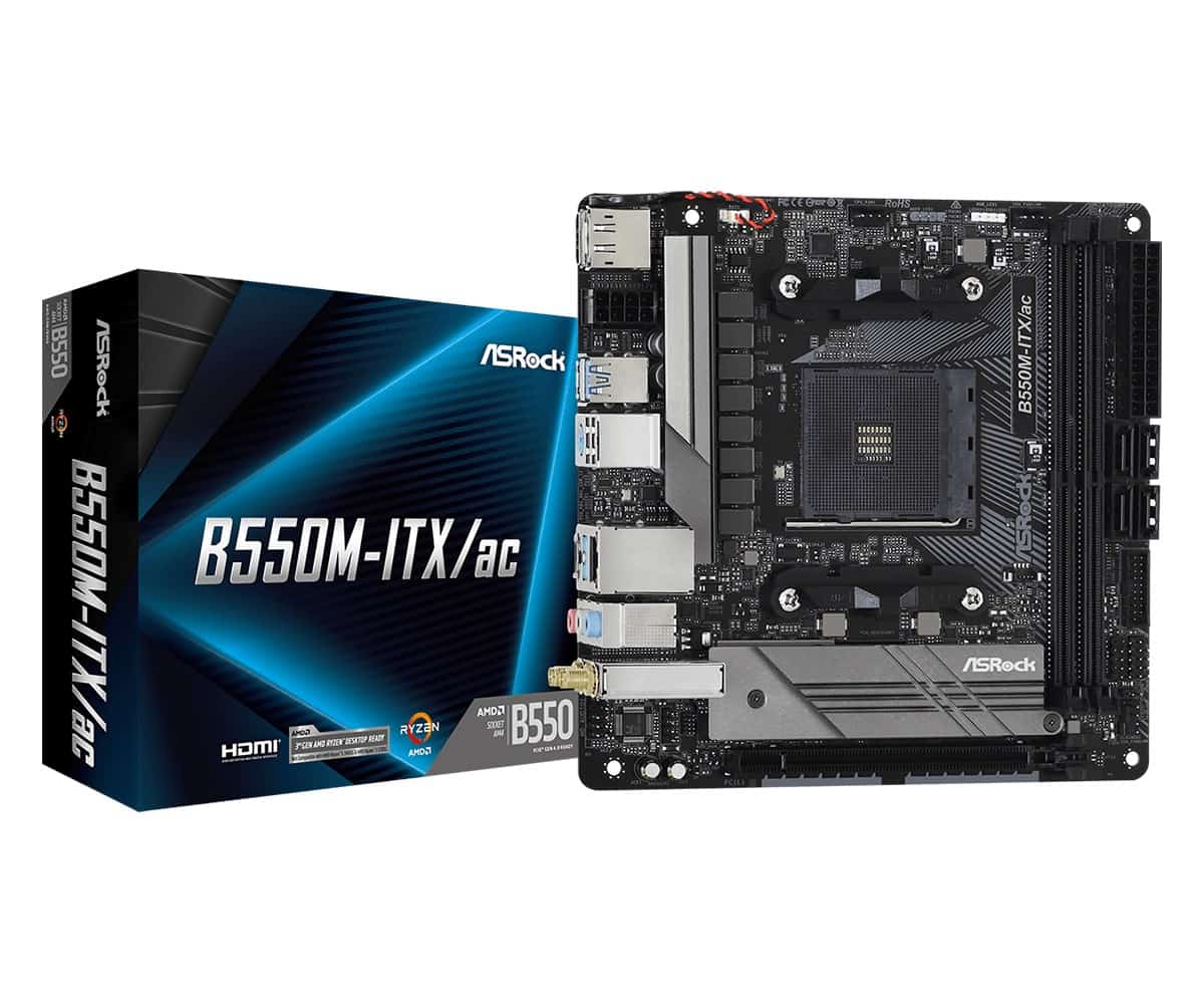 Płyta główna Asrock B550M-ITX/AC Socket AM4