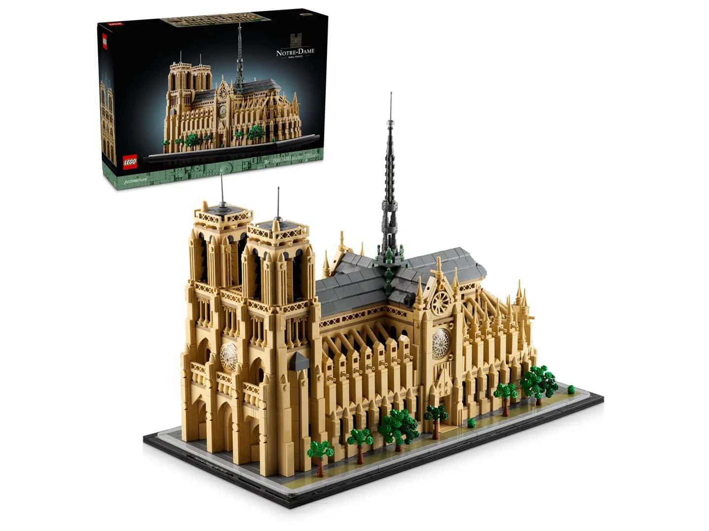 LEGO Architecture Notre-Dame w Paryzu, 4383 elementów