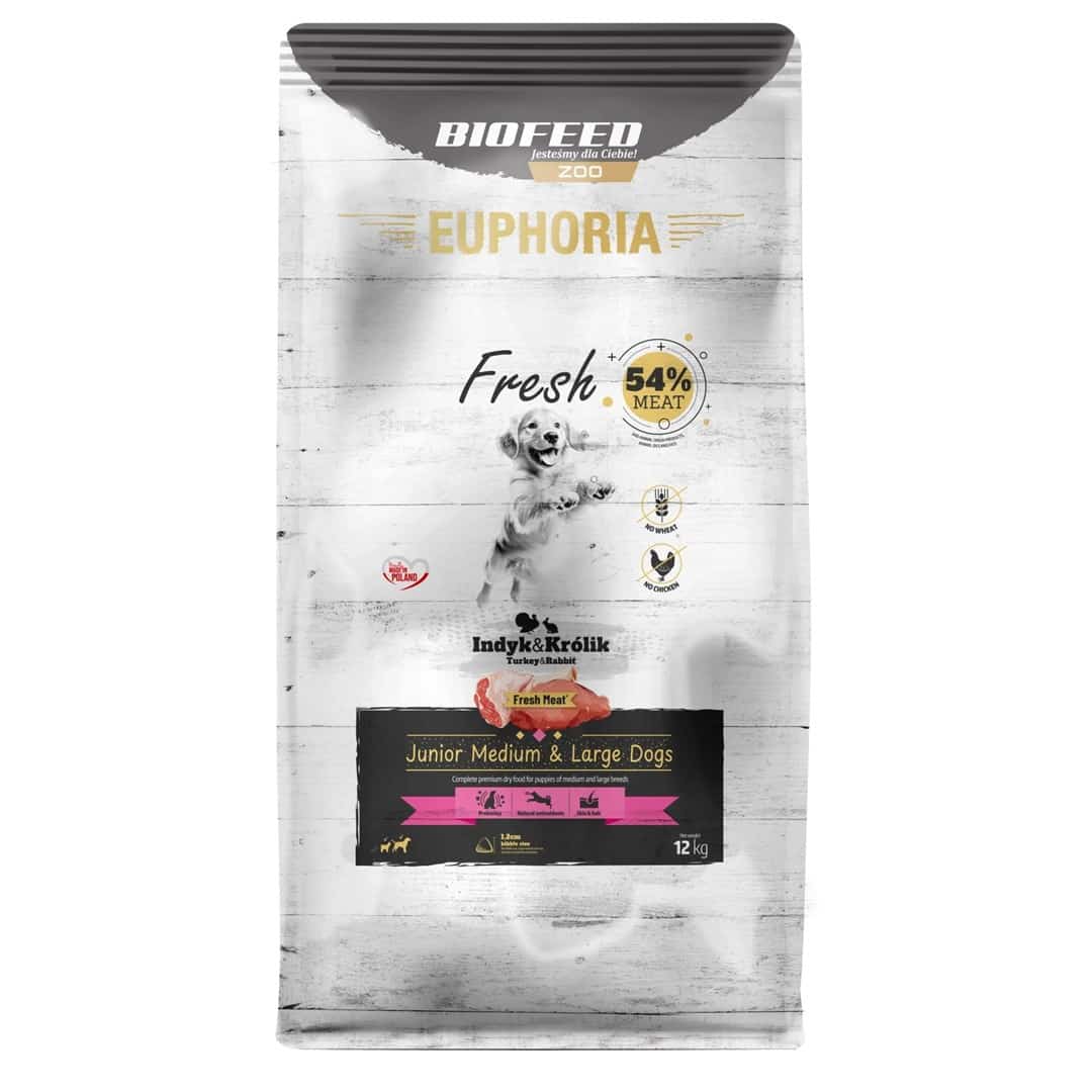 BIOFEED Euphoria Fresh Meat Indyk 12kg