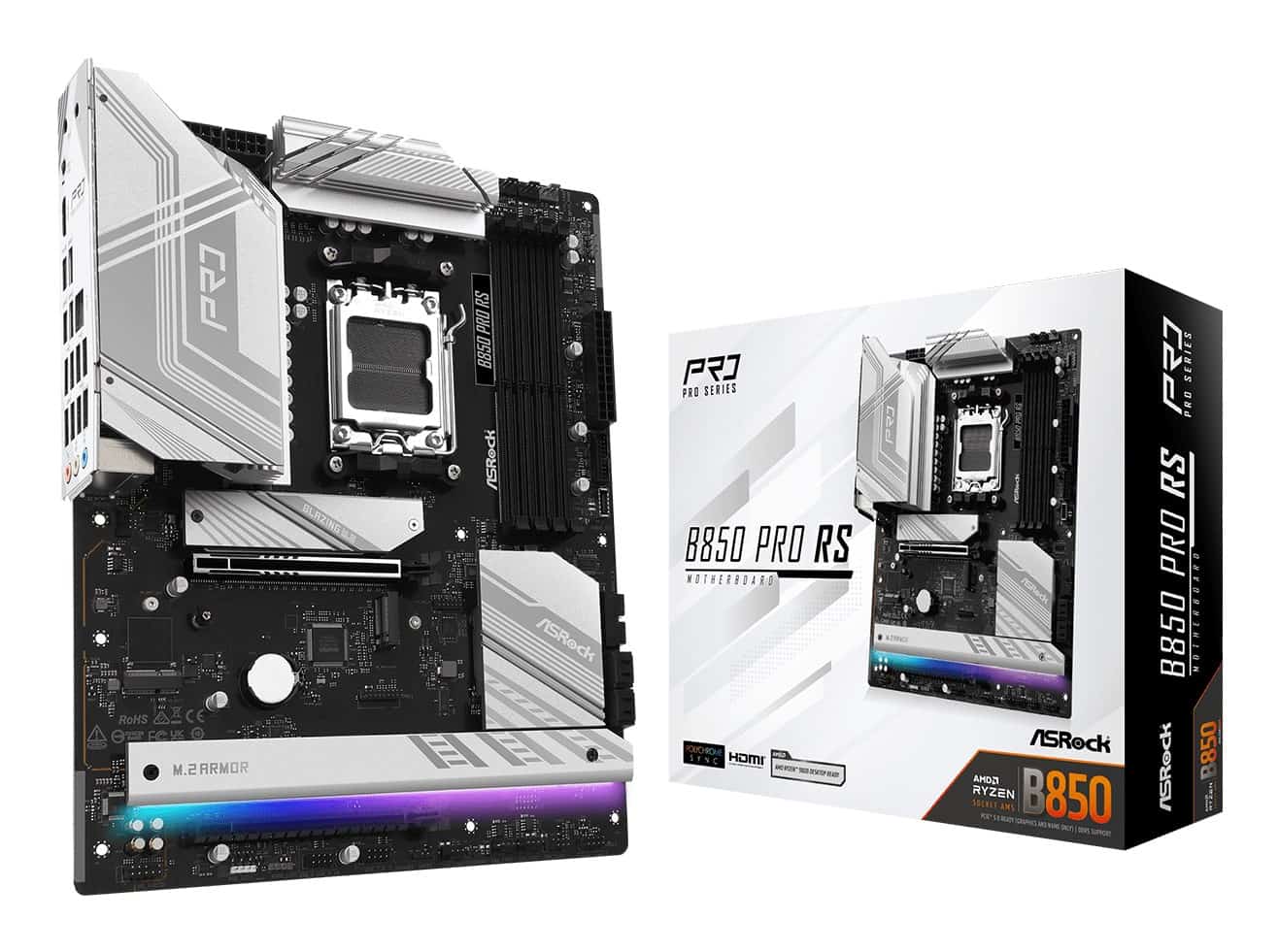 Płyta główna ASRock B850 Pro RS Socket AM5