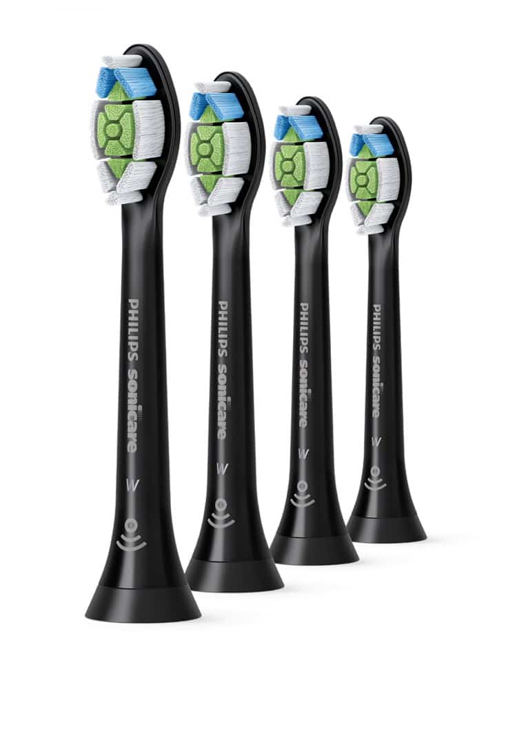Główka szczoteczki Philips Sonicare HX6064/88 4 szt. czarne
