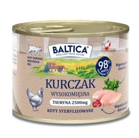 BALTICA SMAKI REGIONÓW Kot dorosły Kurczak 185g