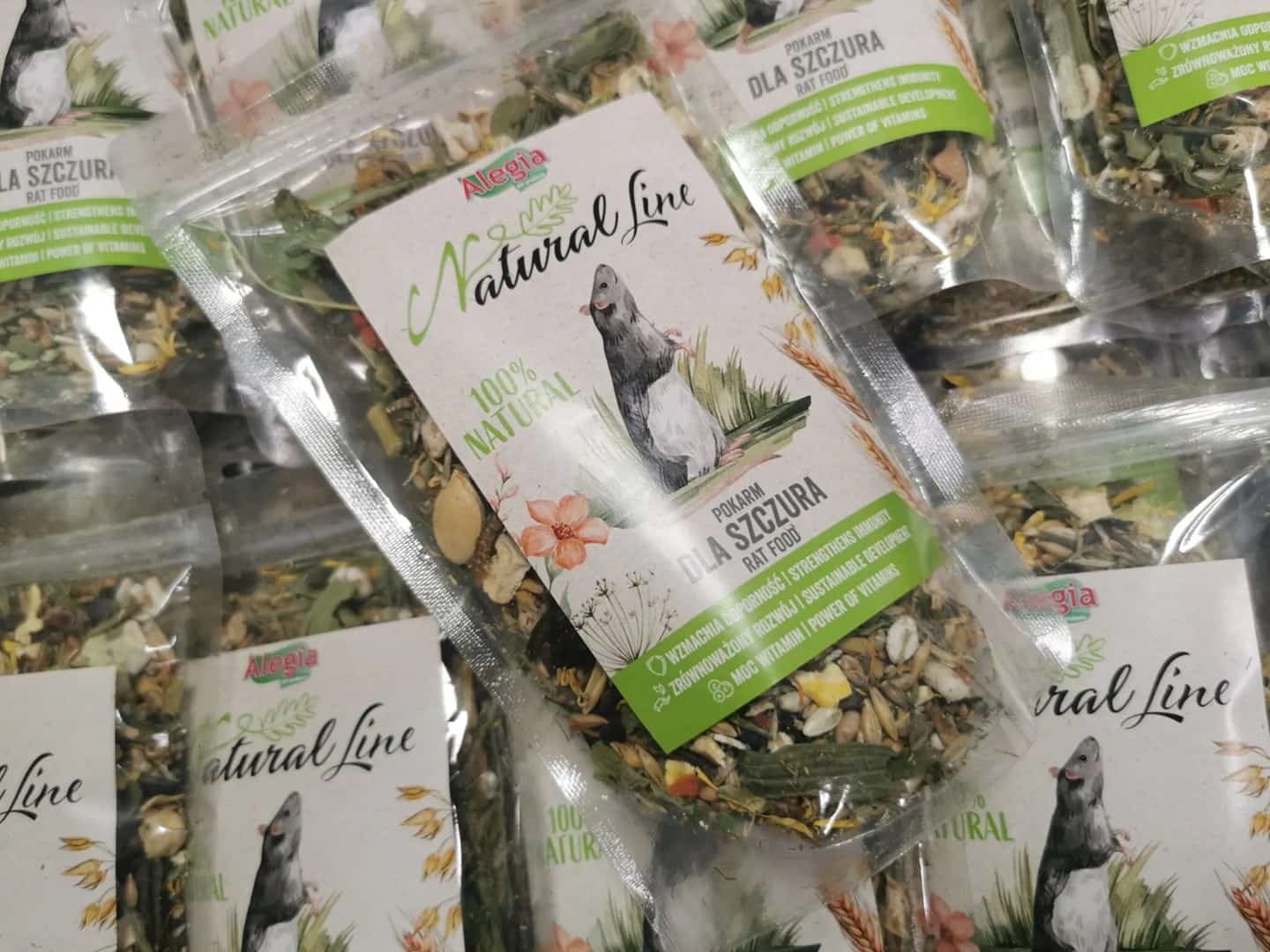 ALEGIA Natural Line Szczur 2,5kg - Karma Sucha