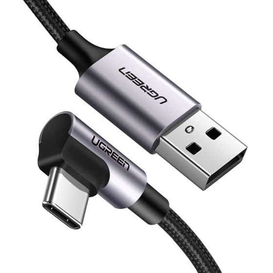 Ugreen kabel US284 USB-A/USB-C 3A 1m (szary)