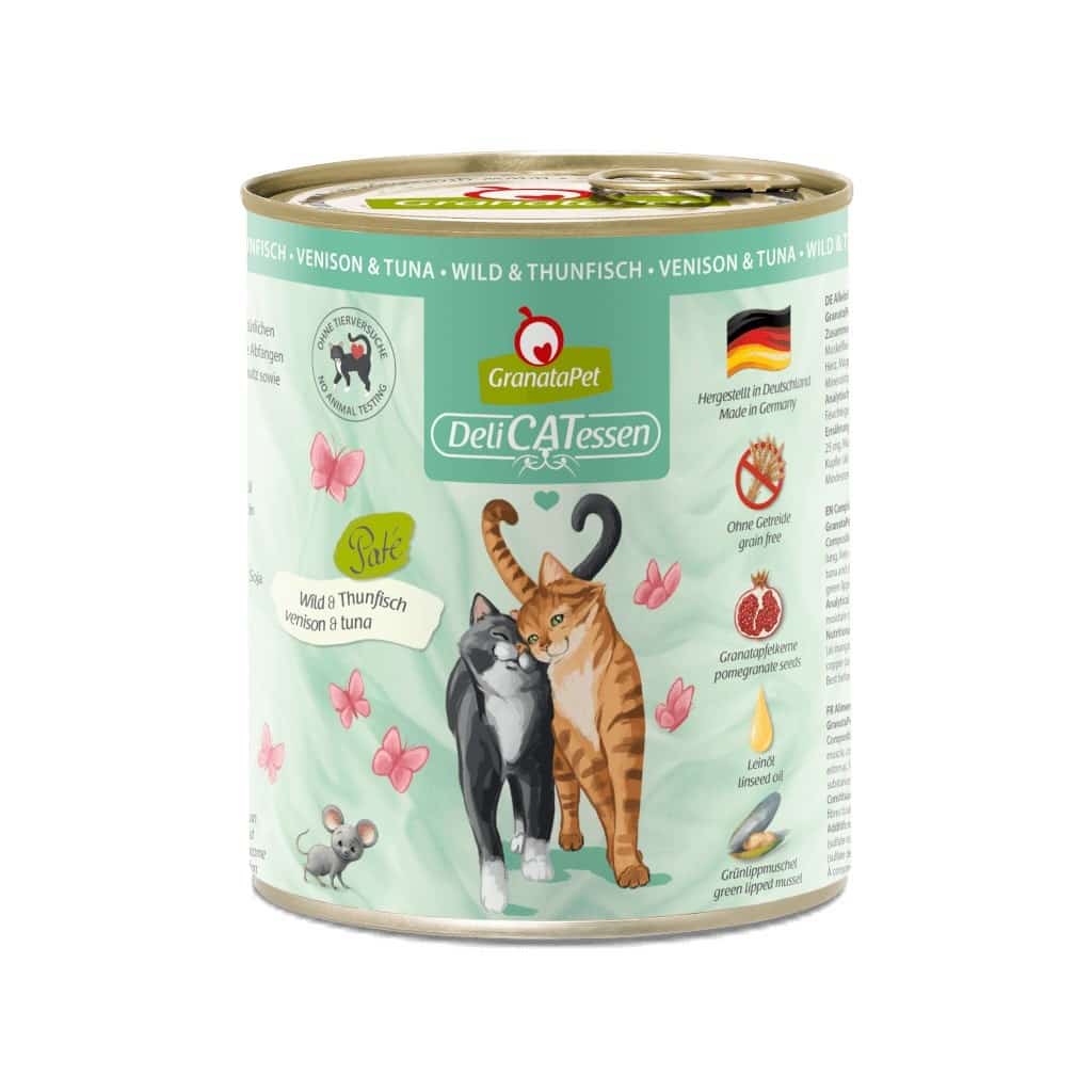 GranataPet DeliCatessen dziczyzna i tuńczyk 800g