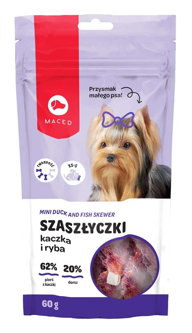 MACED Szaszłyczki Kaczka i Ryba 60g
