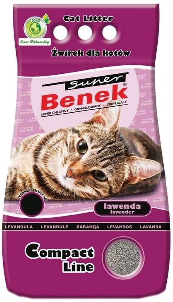 CERTECH Super Benek Compact Lawenda - Żwirek 25 l
