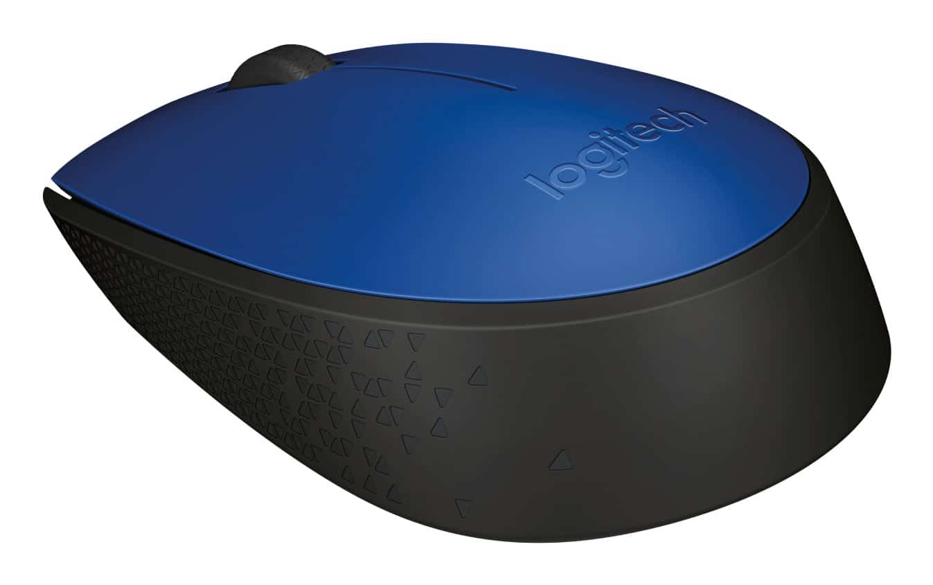 Mysz Logitech 910-004640 Optyczna 1000 DPI Niebieska