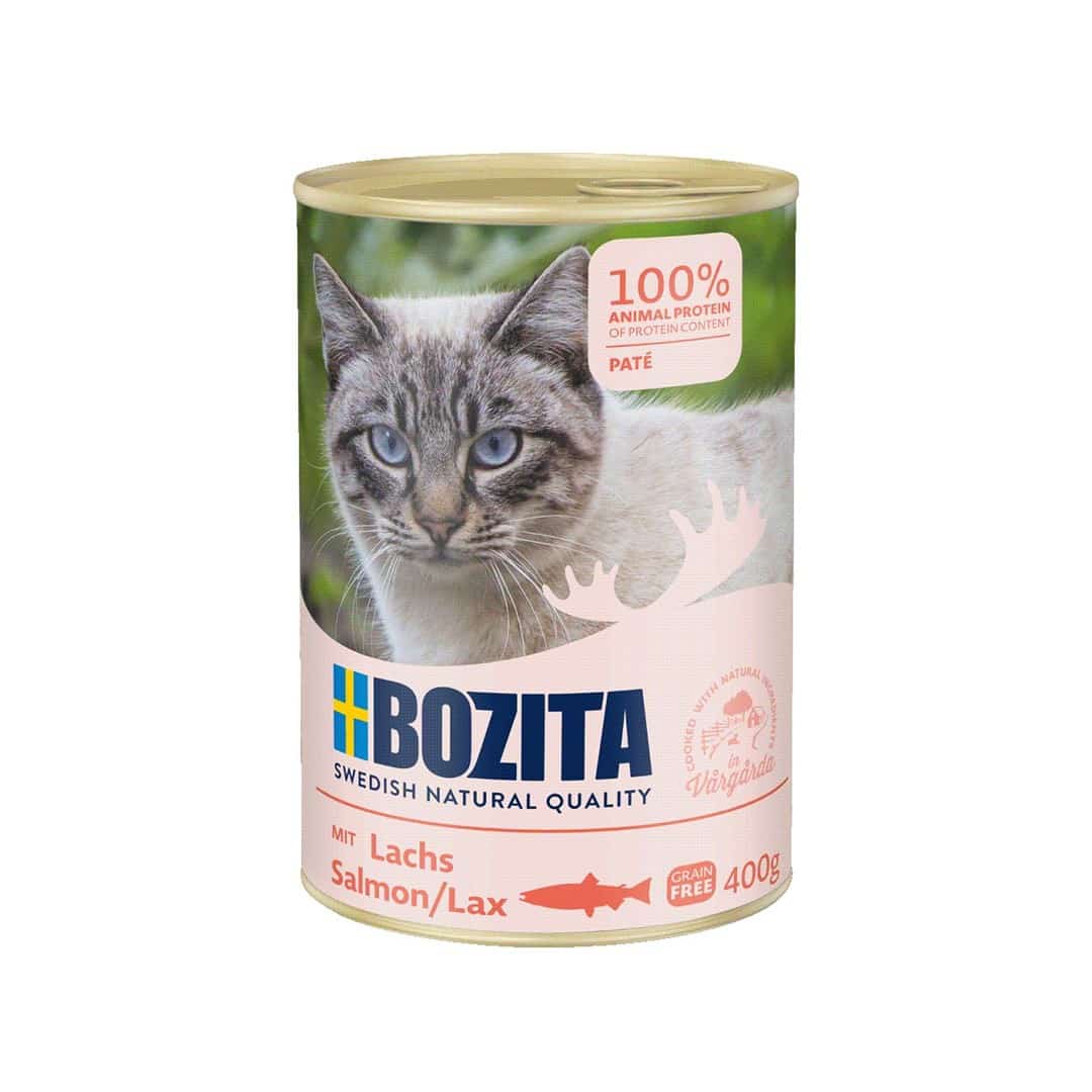 Bozita Pasztet z Łososiem 400g - Mokra Karma